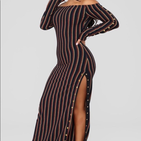 Striped Dress - Picture 3 of 5
